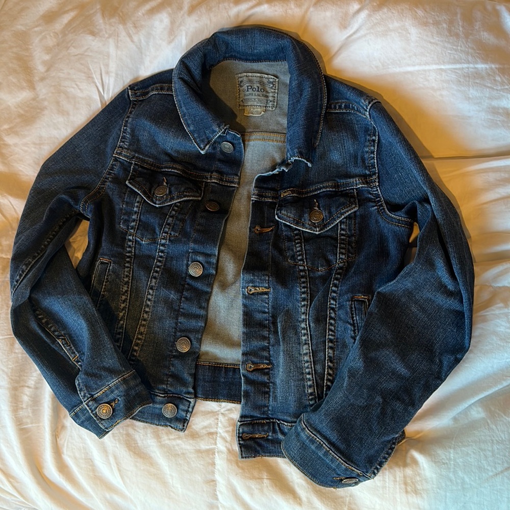 Girls Ralph Lauren Polo Jean Jacket Sz.8